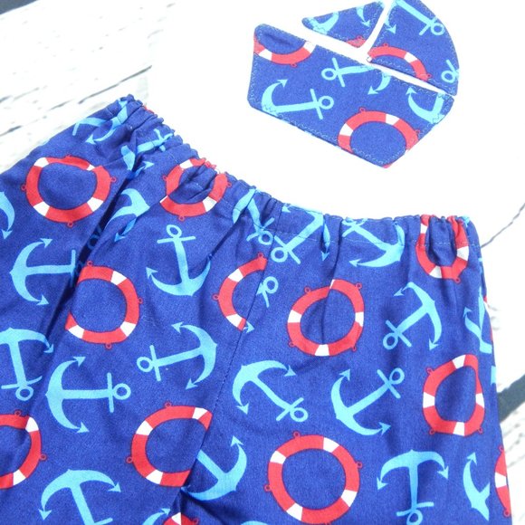 Onesie with Handmade Design and Shorts - Picture 4 of 6